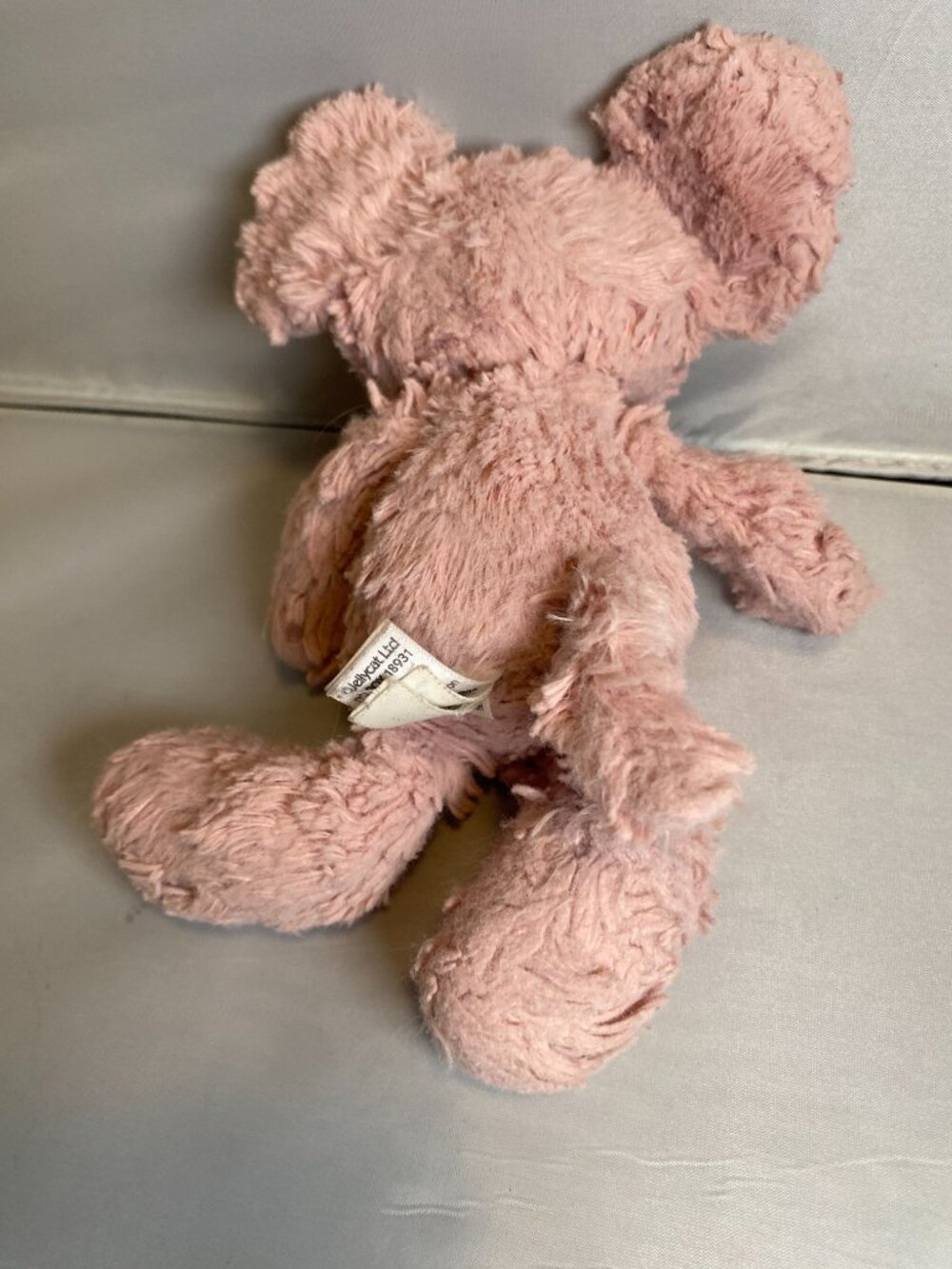 Jellycat Squiggle Piglet 9" Pink Pig Plush Toy w/ Big Ears Retired London - Picture 4 of 4